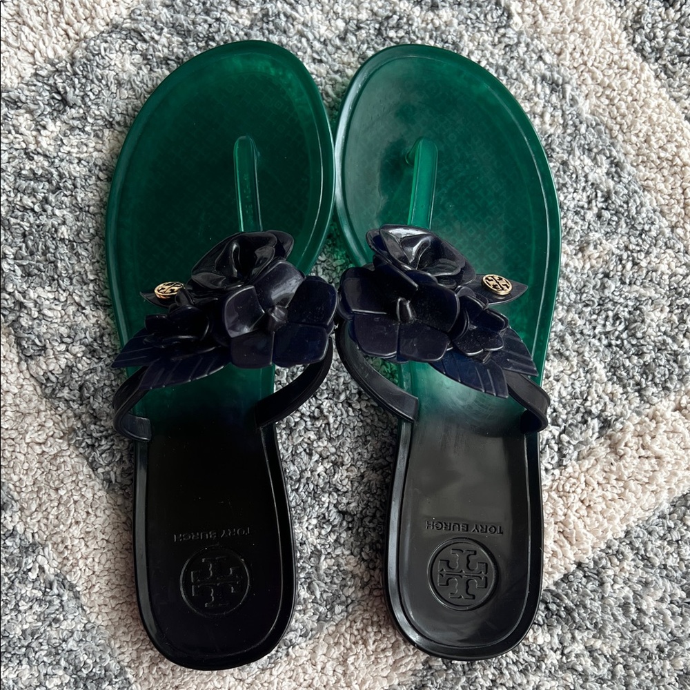 Tory Burch Blossom Jelly Sandals